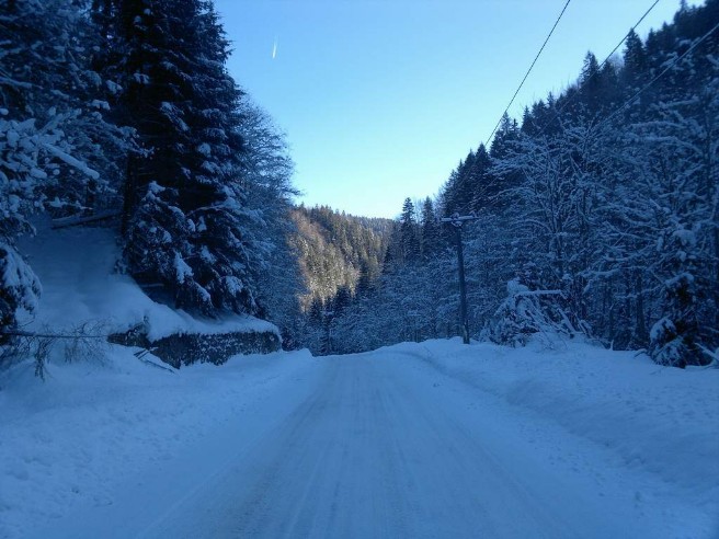 Traseu Transfagarasan iarna